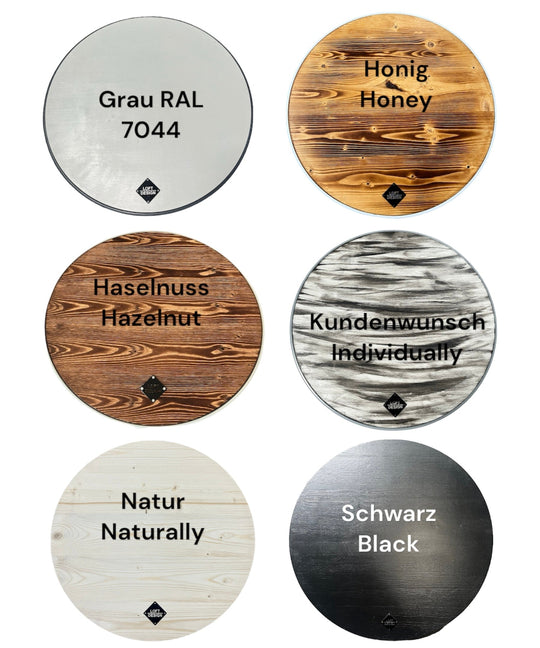 THEO Designer Fass Minibar - Upcycling Ölfass 208L Beistelltisch Couchtisch