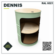 DENNIS ohne Tür – Hauptbild, RAL 6021. Beispielausführung.