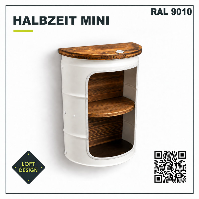 HALBZEIT MINI ohne Tuer Vorschau RAL9010