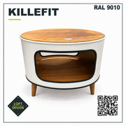 KILLEFIT zwei Oeffnungen Vorschau RAL9010