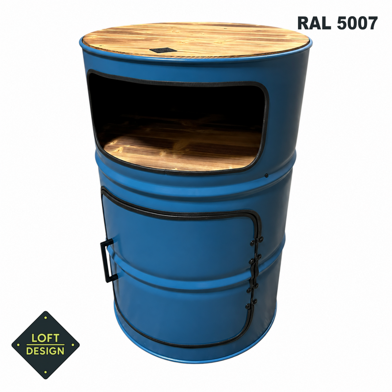 HULK · RAL 5007 · Kundenbeispiel